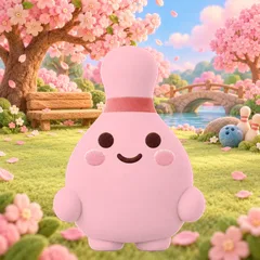 ロピの着せ替え：さくら（背景）